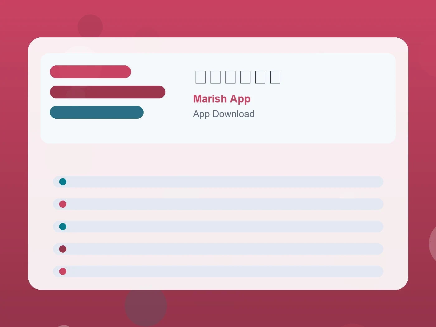 Marish App 出会いアプリ guide visual
