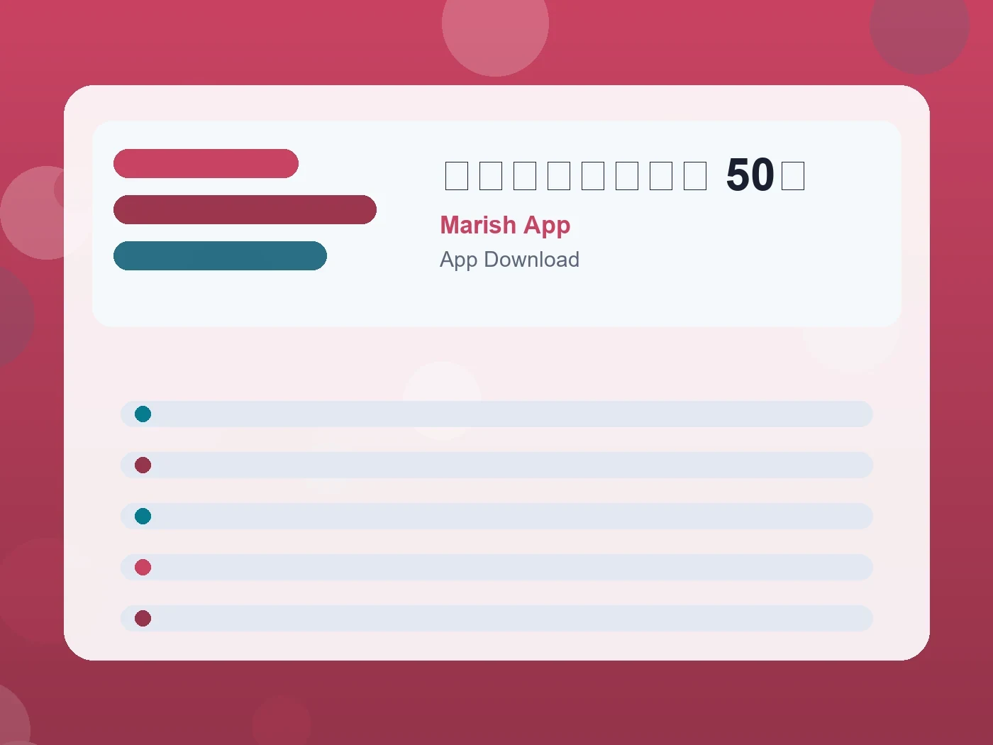 Marish App マッチングアプリ 50代 guide visual