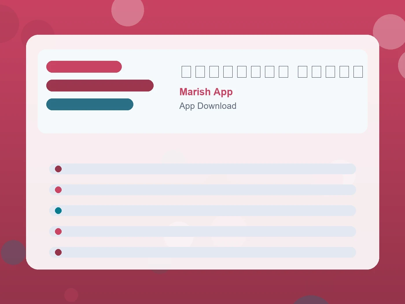 Marish App マッチングアプリ メッセージ guide visual