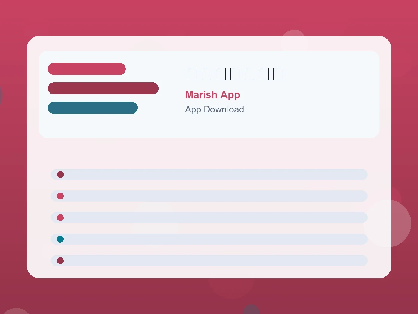 Marish App 出会い系アプリ guide visual