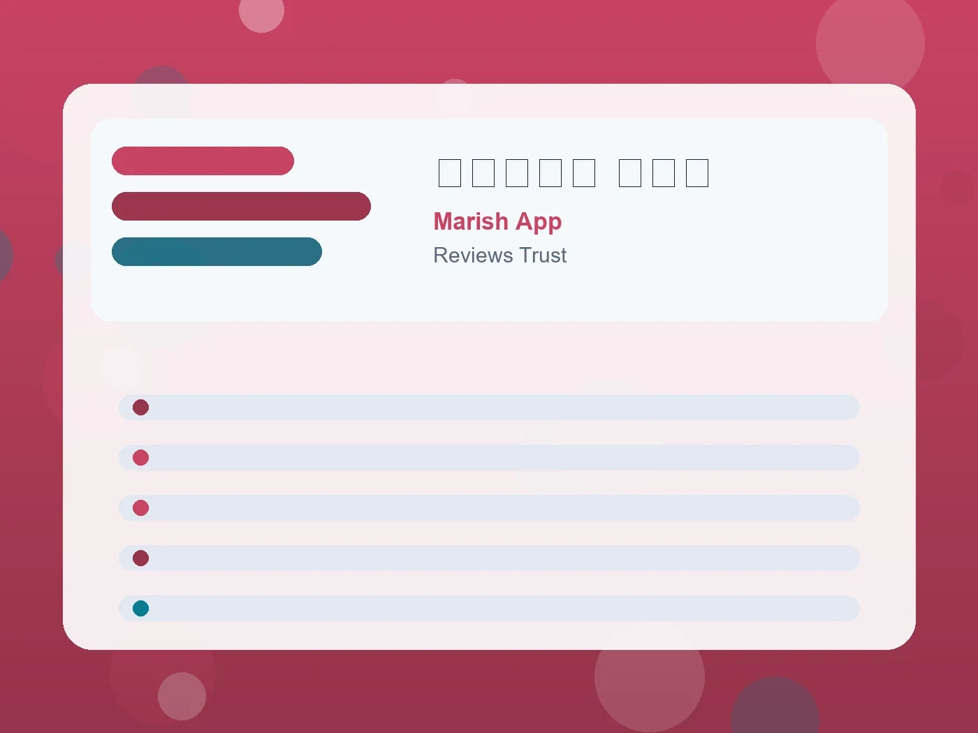 Marish App マリッシュ 口コミ guide visual