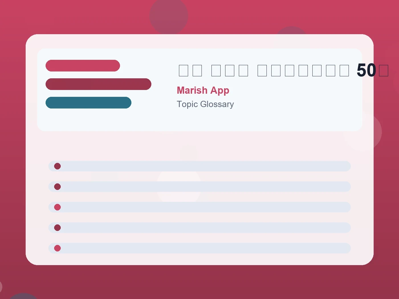Marish App 結婚 しない パートナー探し 50代 guide visual