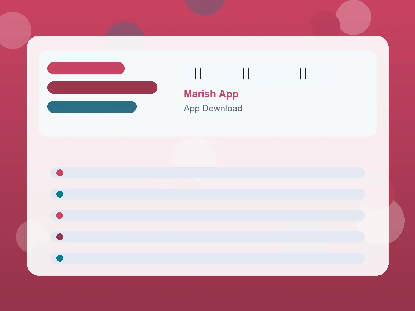 Marish App 婚活 マッチングアプリ guide visual