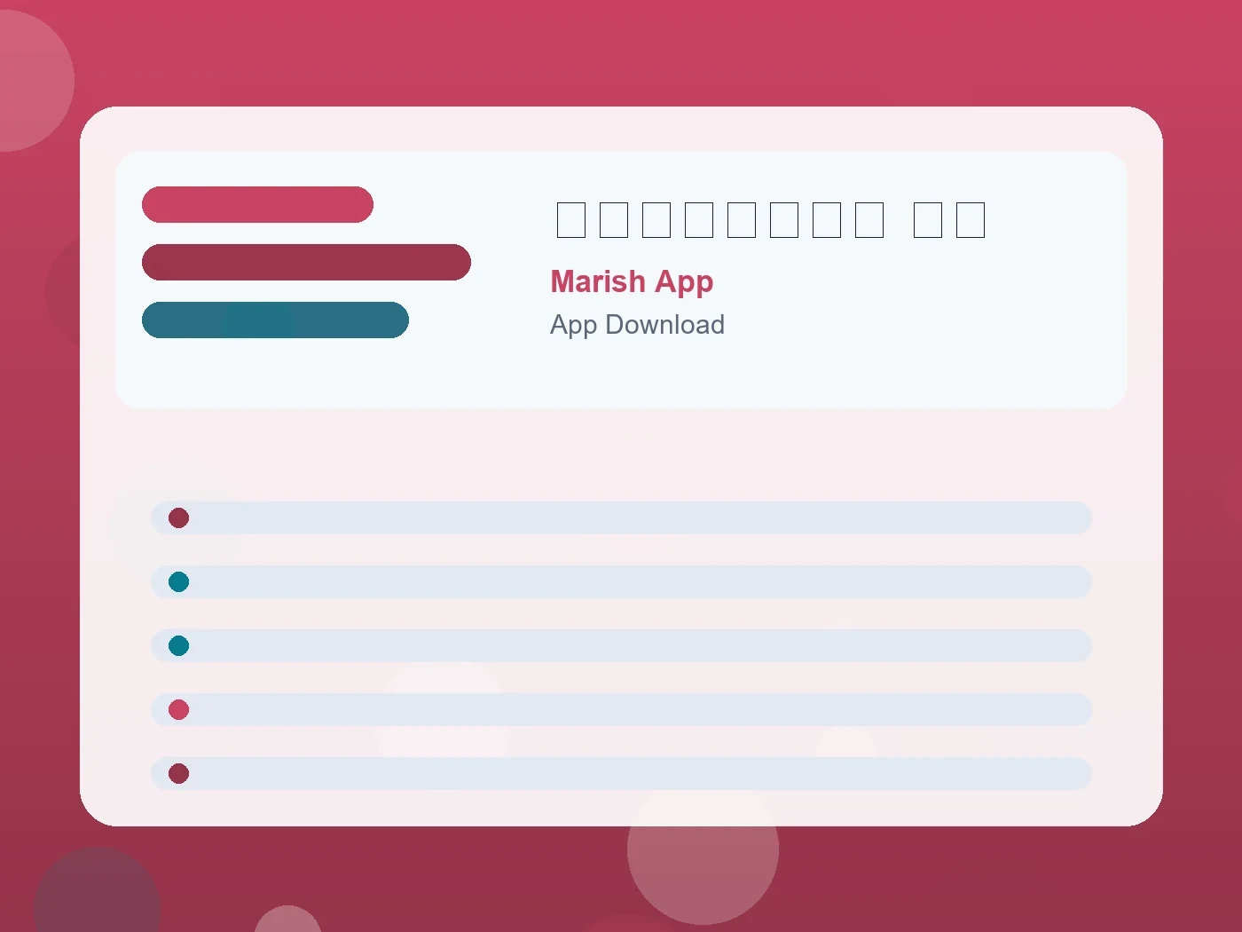 Marish App マッチングアプリ 婚活 guide visual