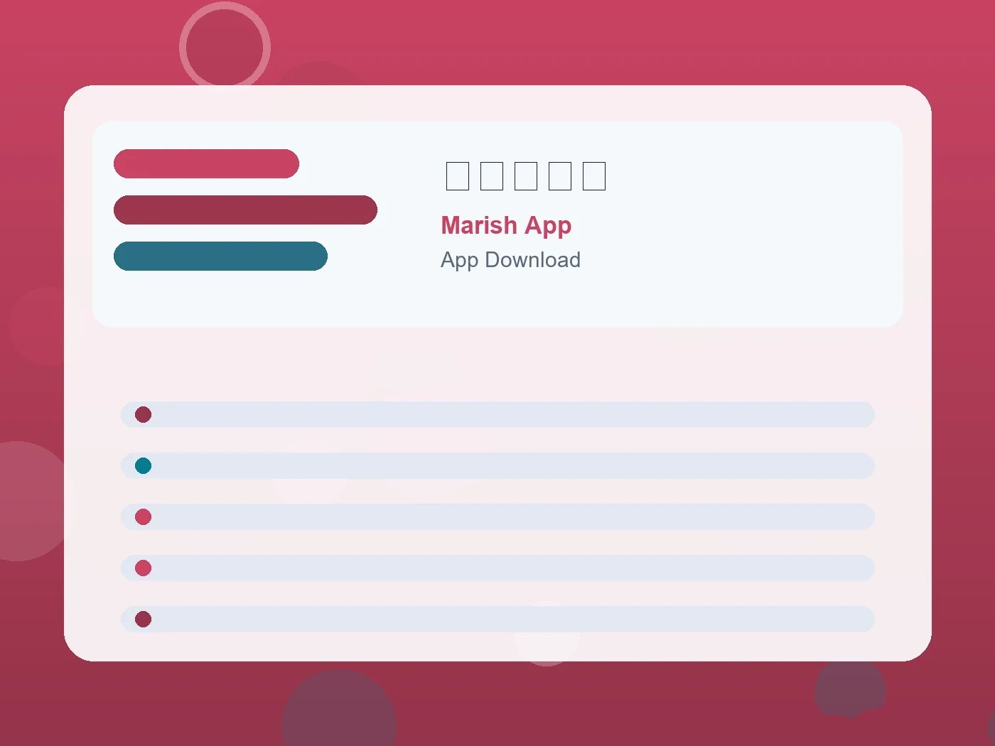 Marish App 恋活アプリ guide visual