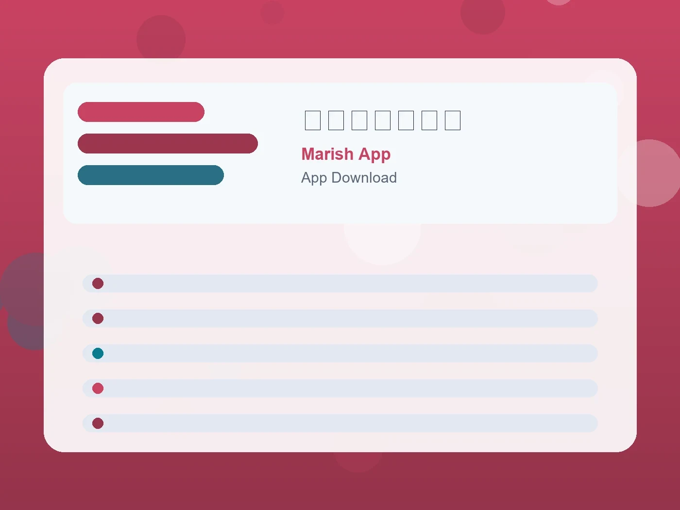 Marish App 出会えるアプリ guide visual