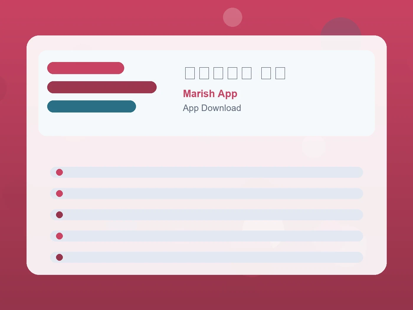Marish App 婚活アプリ 無料 guide visual