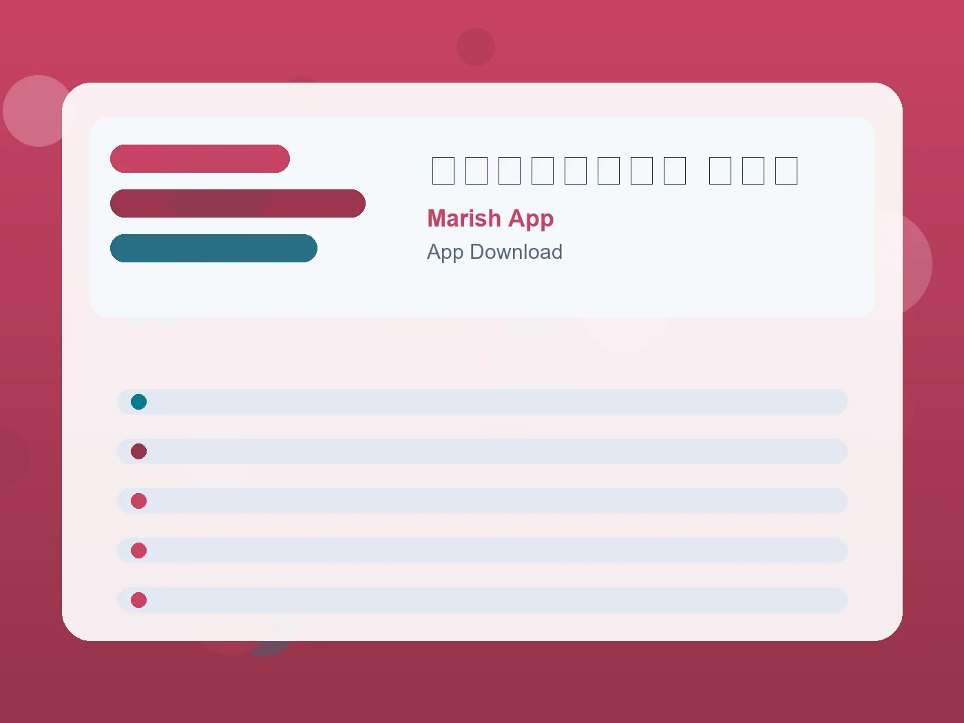 Marish App マッチングアプリ 出会い guide visual