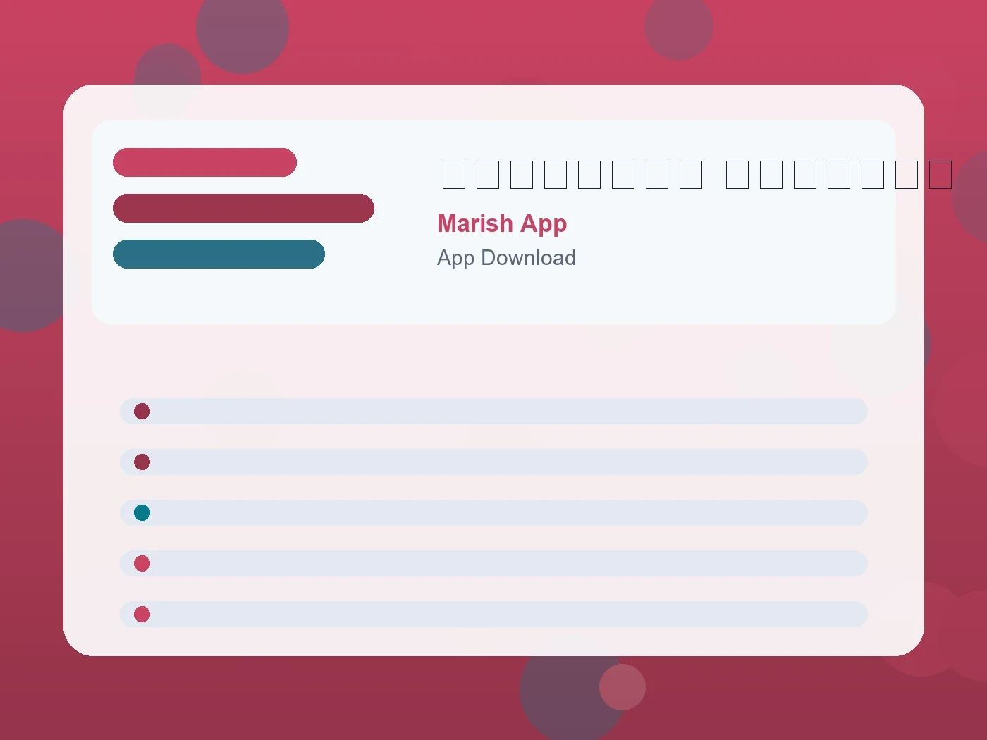 Marish App マッチングアプリ プロフィール文 guide visual